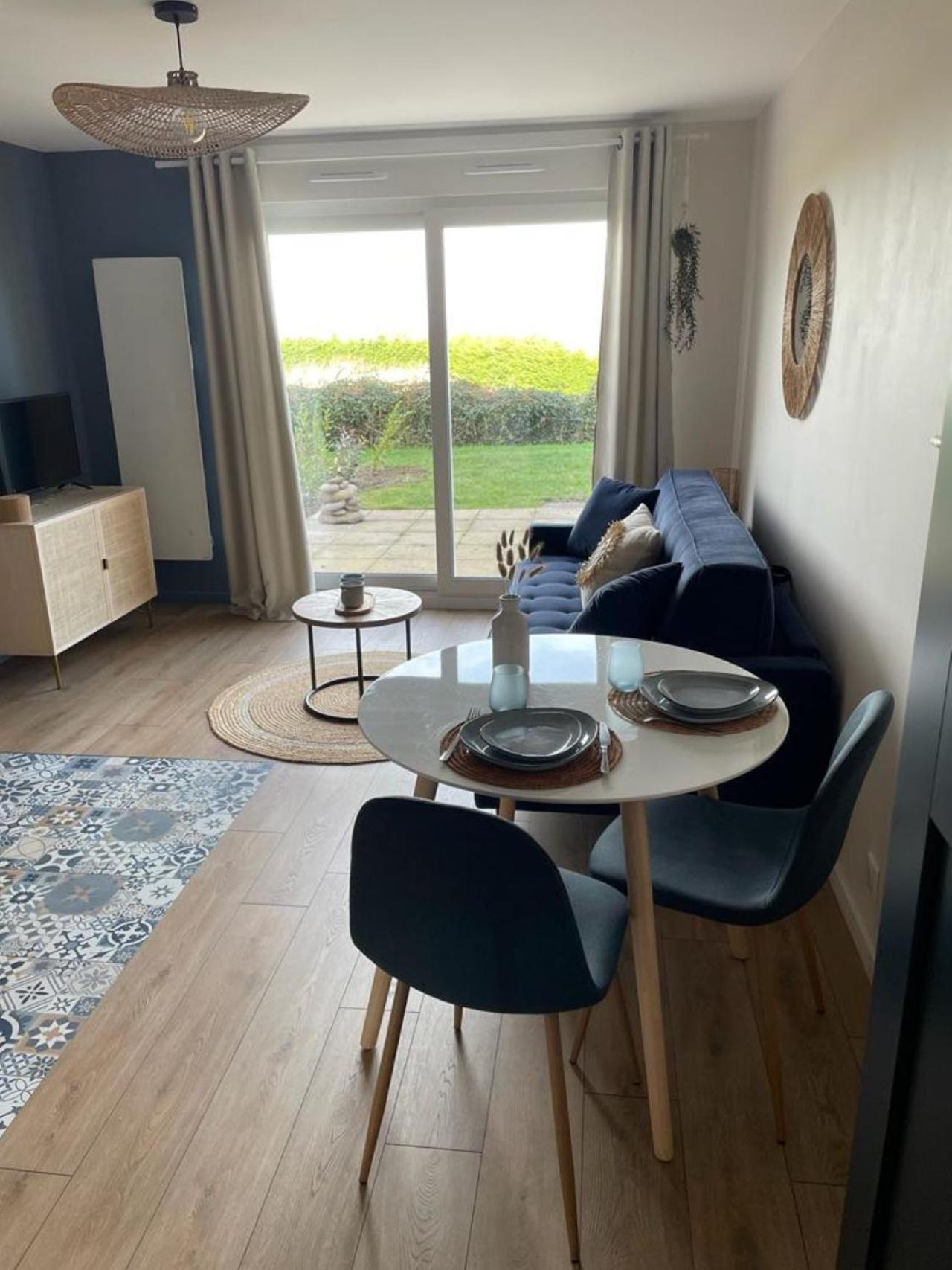 Bienvenue Au Studio L'Escale Bleue Avec Vue Mer Et Sur Le Cap Frehel Saint-Cast-le-Guildo Eksteriør bilde